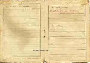 006  1943 01 16 LIVRET MILITAIRE R.MIOT 3